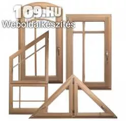 Fa ablakok egyedi méretekben