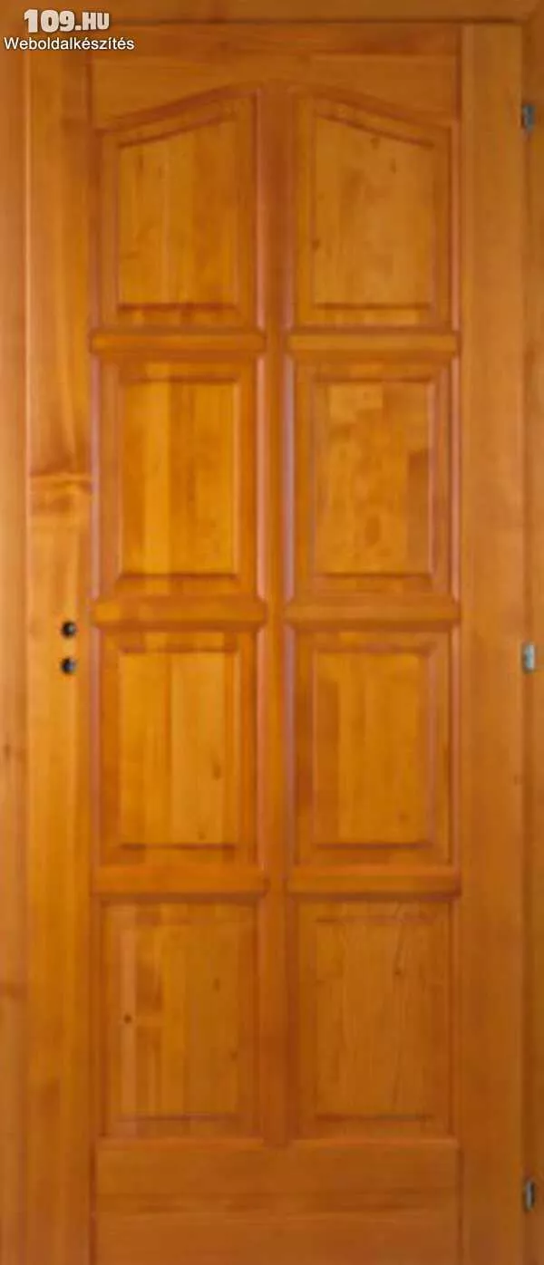 Felületkezelt fa beltéri ajtó egyedi méret